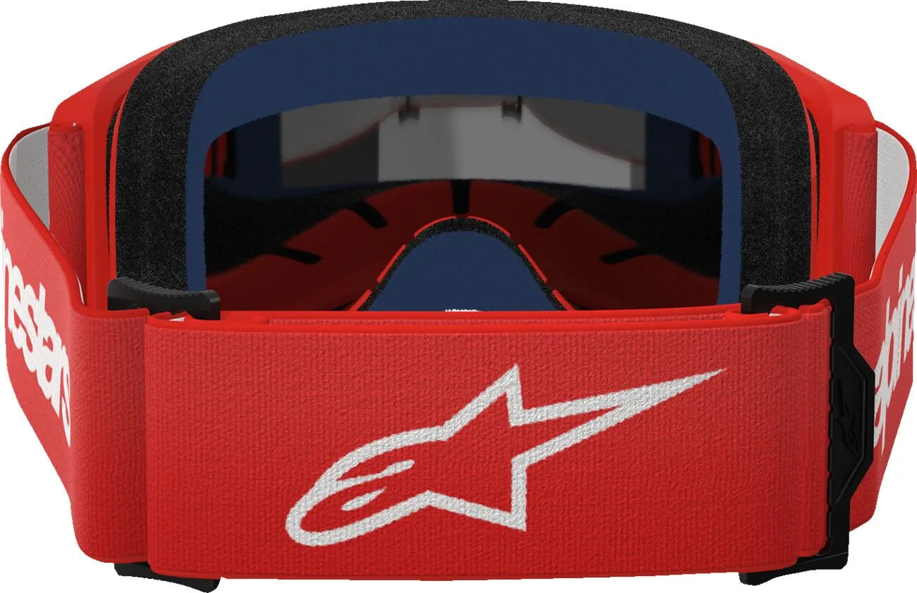 Alpinestars Vision 3 Wordmark Goggles Red Adult