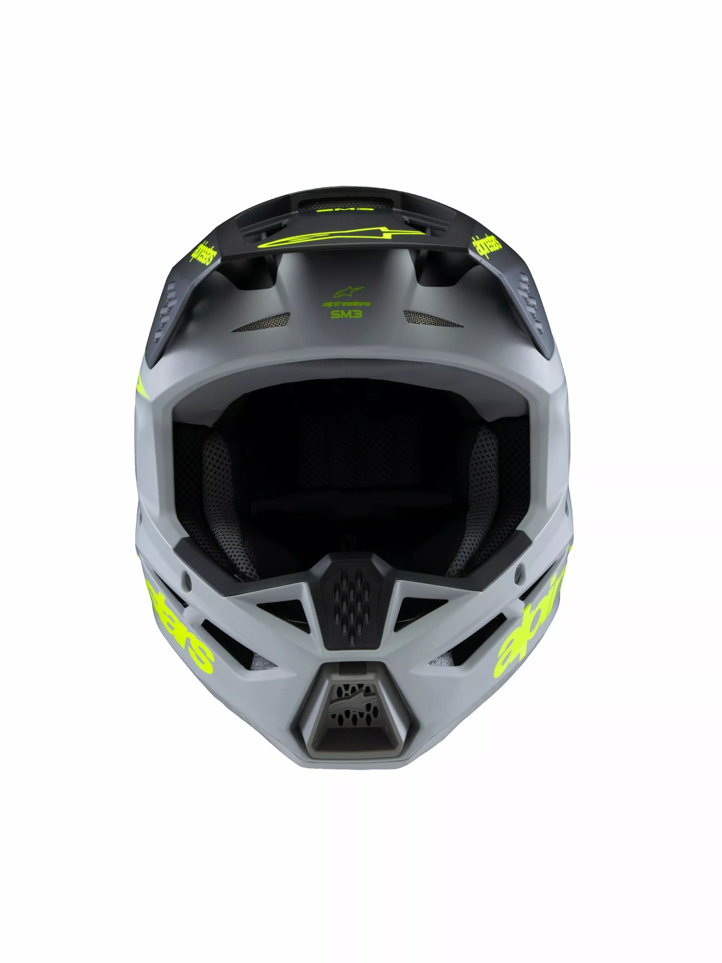 Alpinestars Supertech M3 Radium Helmet Youth Grey Black