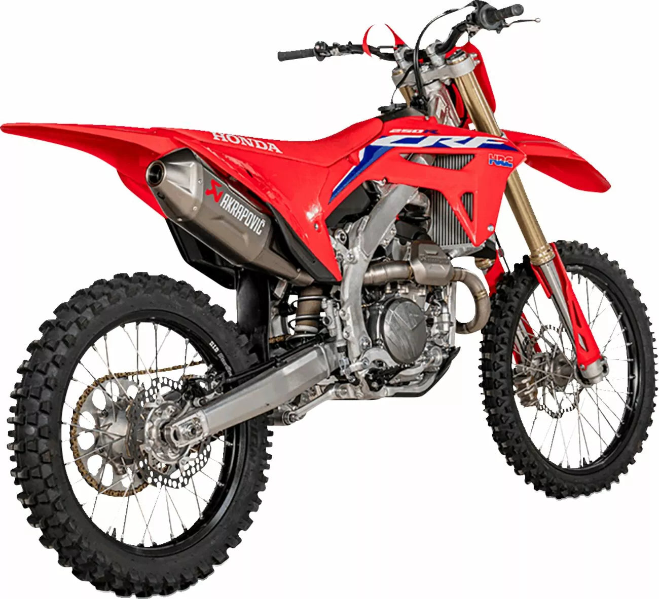 AKRAPOVIC Evo Line Full Exhaust System HONDA CRF 250 R CRF 250 RX 2022 - 2025 TITANIUM