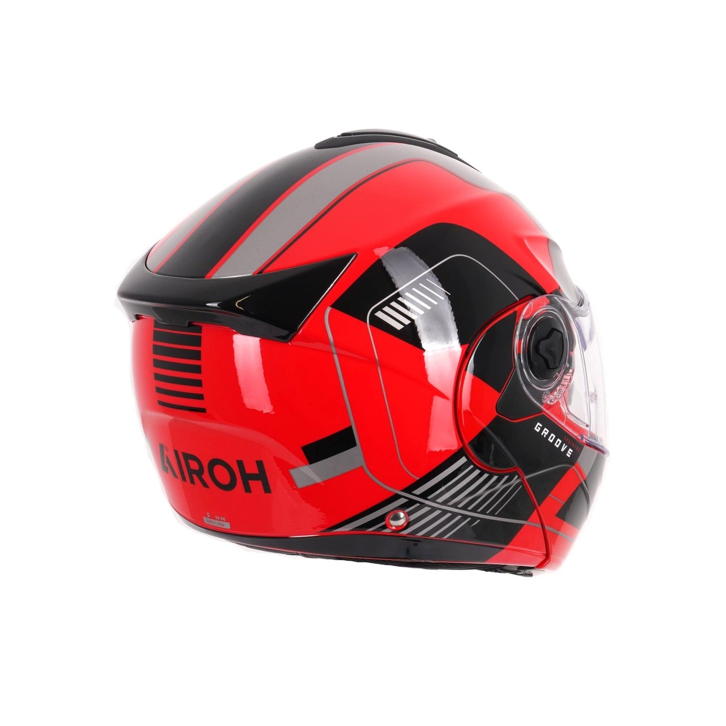 Airoh Specktre Flip-Front Motorcycle Helmet Flip Up Red