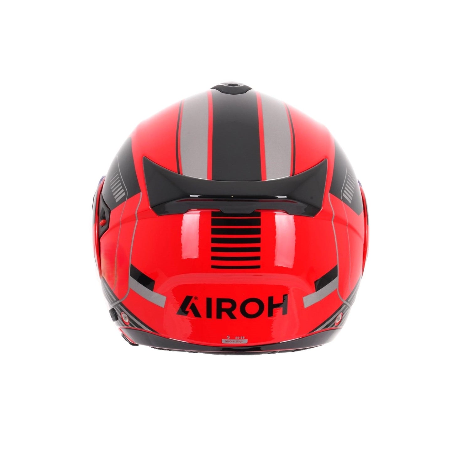 Airoh Specktre Flip-Front Motorcycle Helmet Flip Up Red