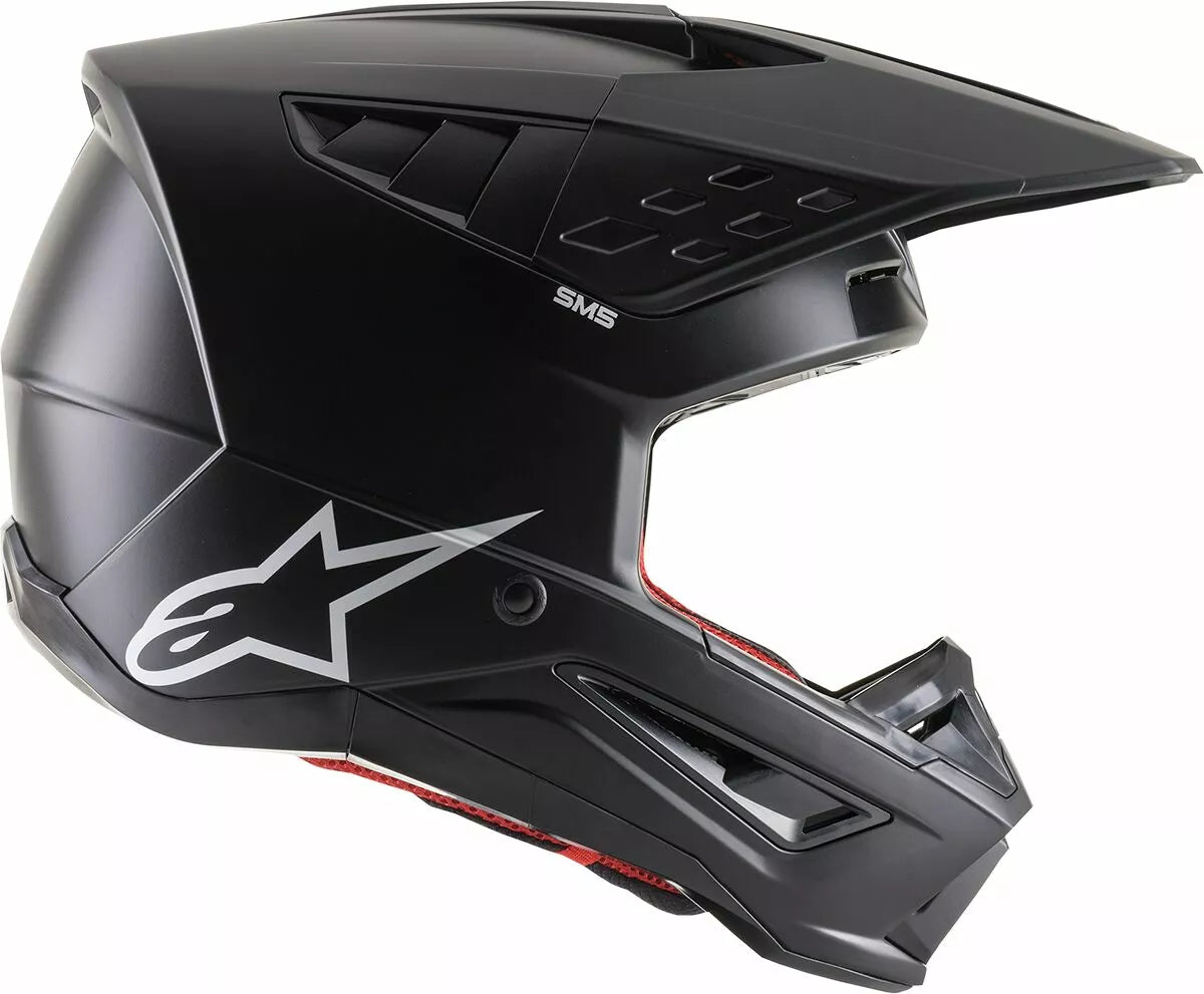 Alpinestars Supertech M5 Solid Helmet Black Adult