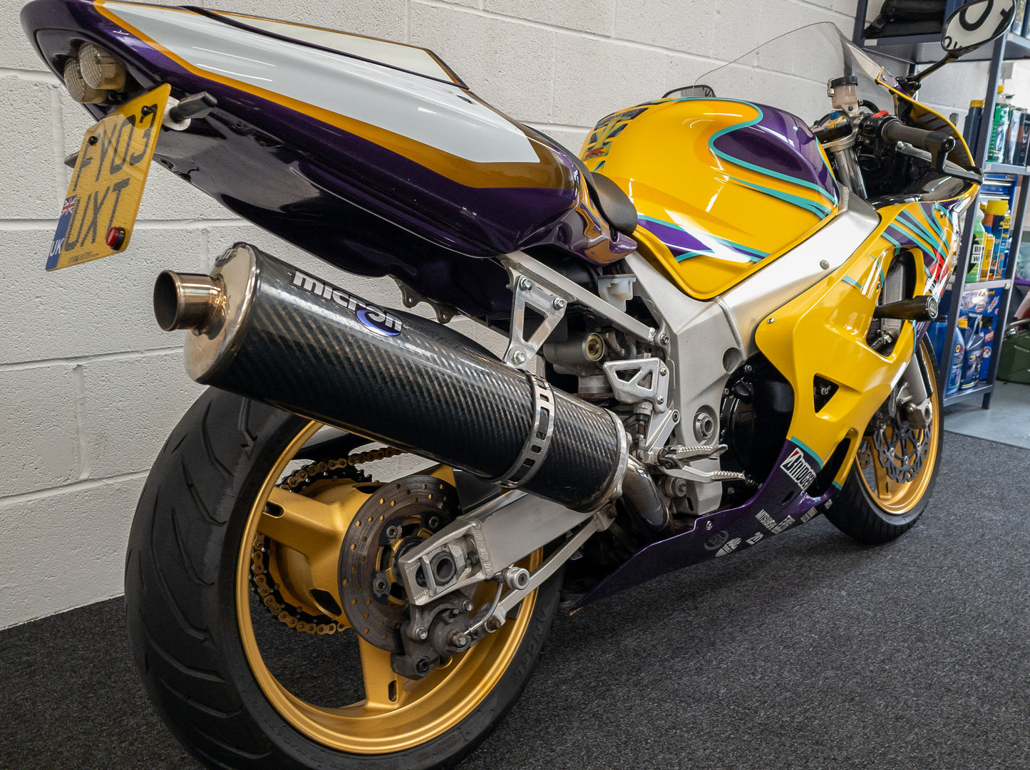 **SOLD** SUZUKI GSXR 600 K3 ALSTARE EDITION / 21K / MICRON / SEAT COWL