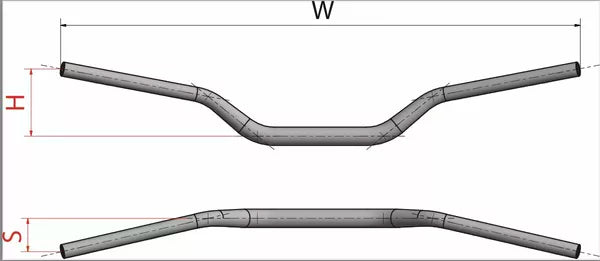 Motocross Fatbars Neken Bars 28mm Flo Yellow YZF KXF CRF RMZ KTM 125 250 450