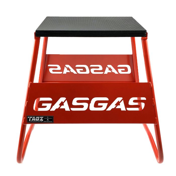 MOTOCROSS STAND RED GASGAS LOGO MX STAND SHOW ROOM STAND 440 mm