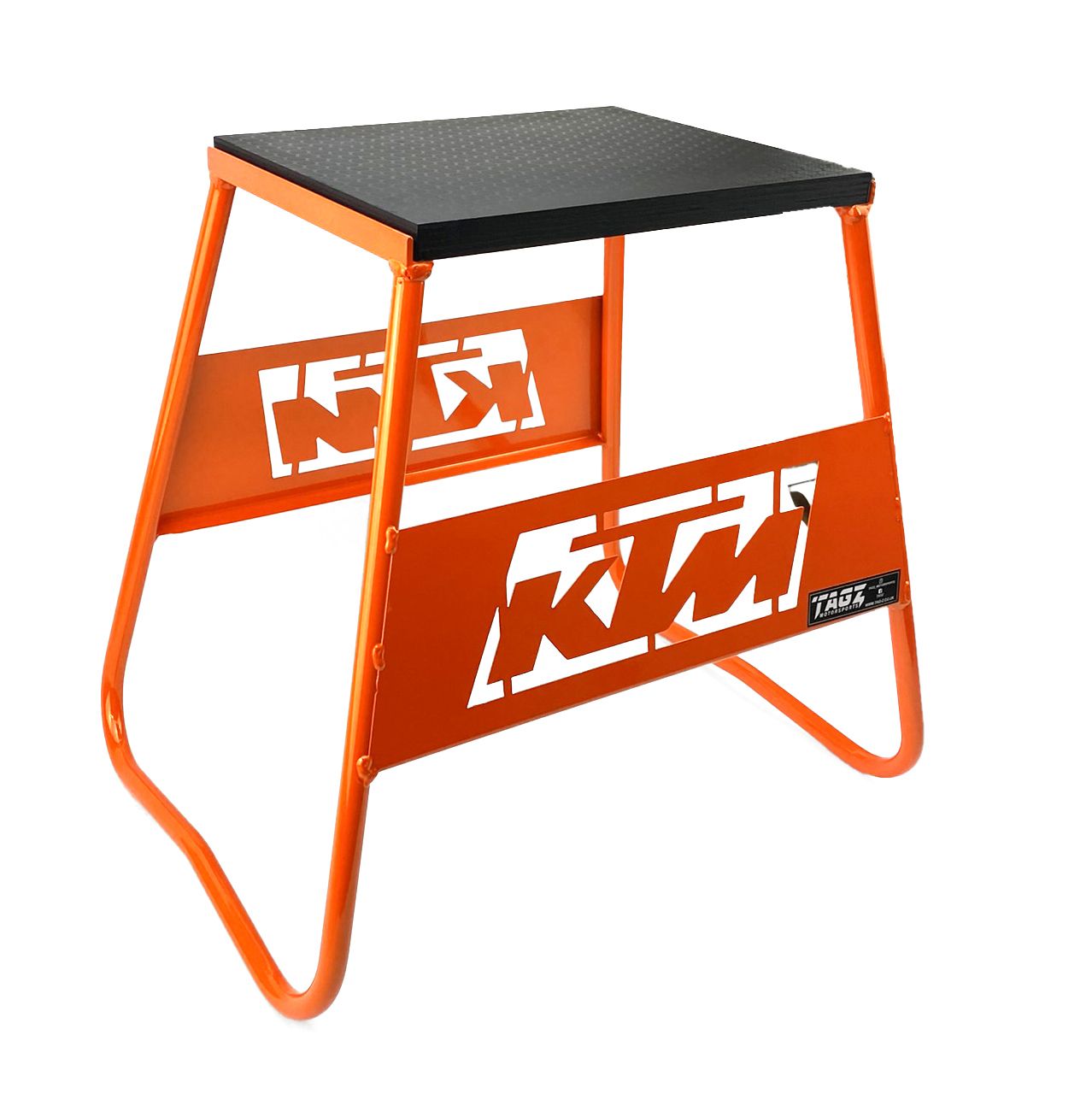 MOTOCROSS STAND ORANGE KTM LOGO MX STAND SHOW ROOM STAND 440 mm