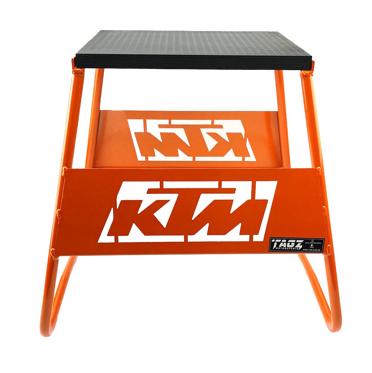 MOTOCROSS STAND ORANGE KTM LOGO MX STAND SHOW ROOM STAND 440 mm