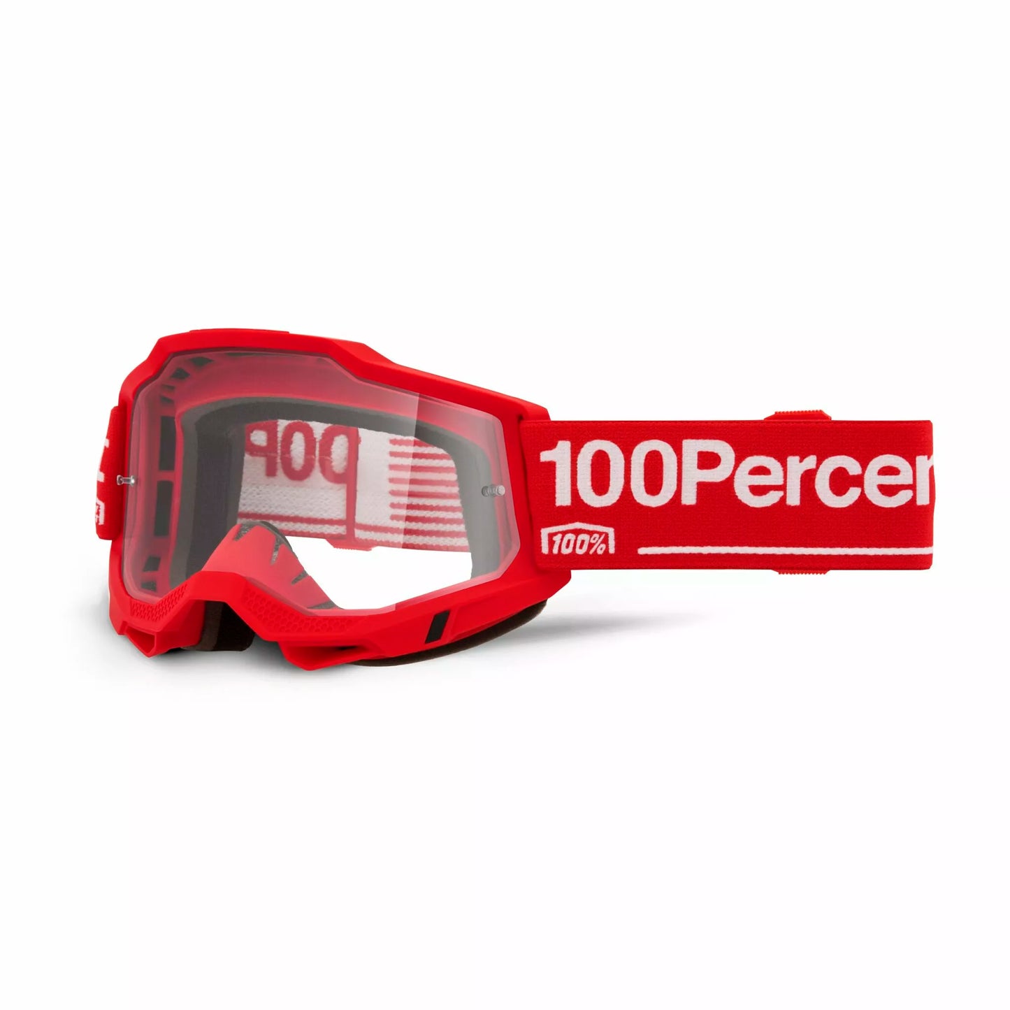 100% Accuri 2 Goggle Red Clear