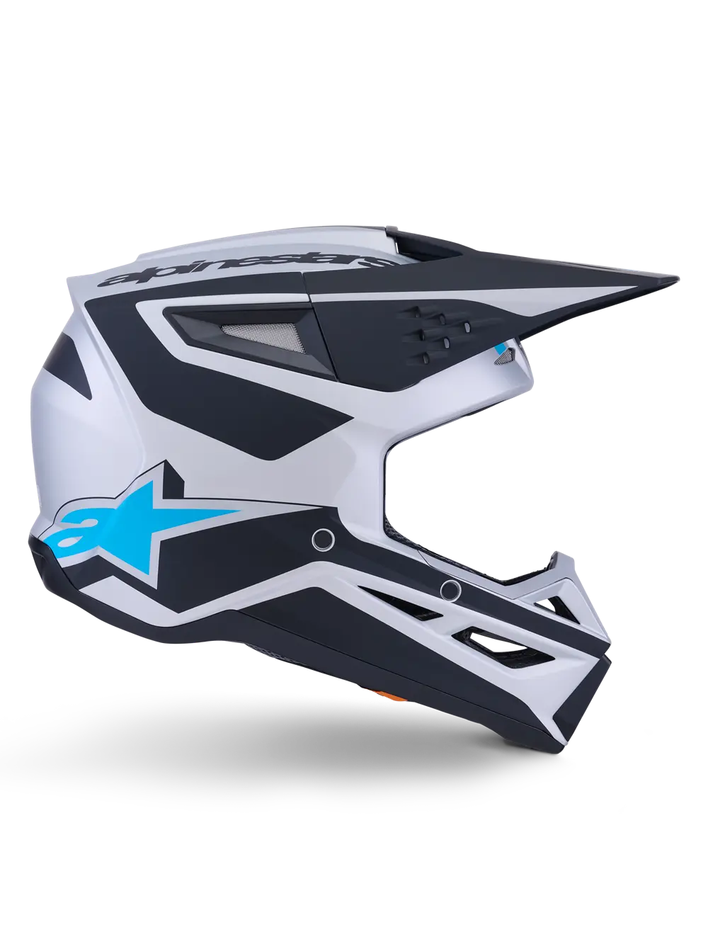 Alpinestars SM3 Heat Helmet Adult Blue/Silver