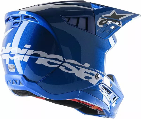 Alpinestars Supertech M5 Corp Helmet Blue Adult