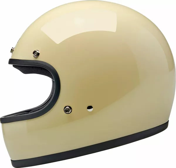 Gringo ECE R22.06 Helmet - Gloss Vintage White