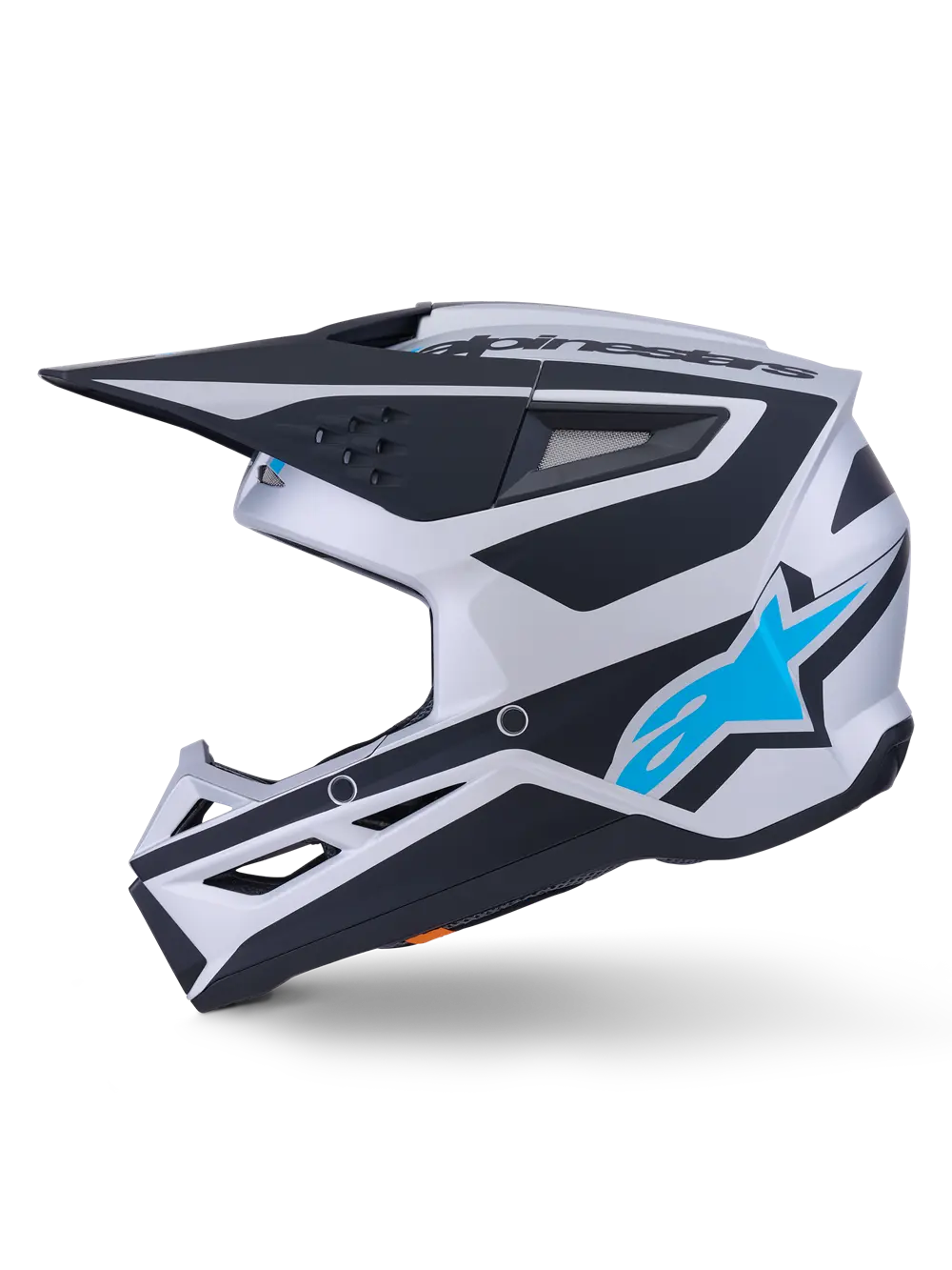 Alpinestars SM3 Heat Helmet Adult Blue/Silver