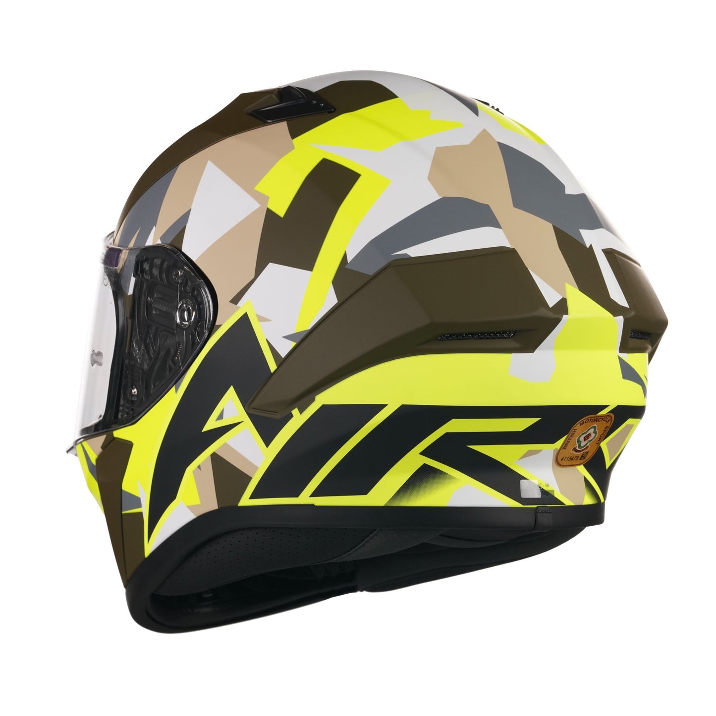 Airoh Valor Full Face Motorcycle Helmet 'Army' Matt
