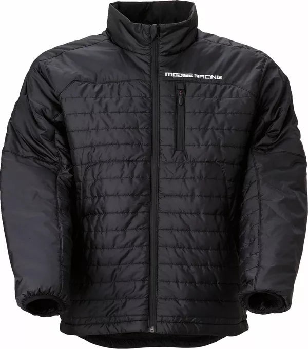 SUPER WARM Motorcycle Motorbike Jacket Black Moose Racing Distinction Casual