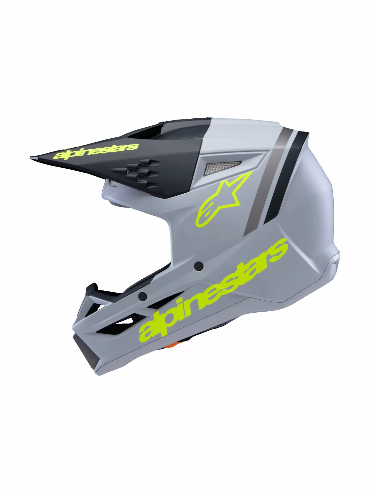 Alpinestars Supertech M3 Radium Helmet Youth Grey Black