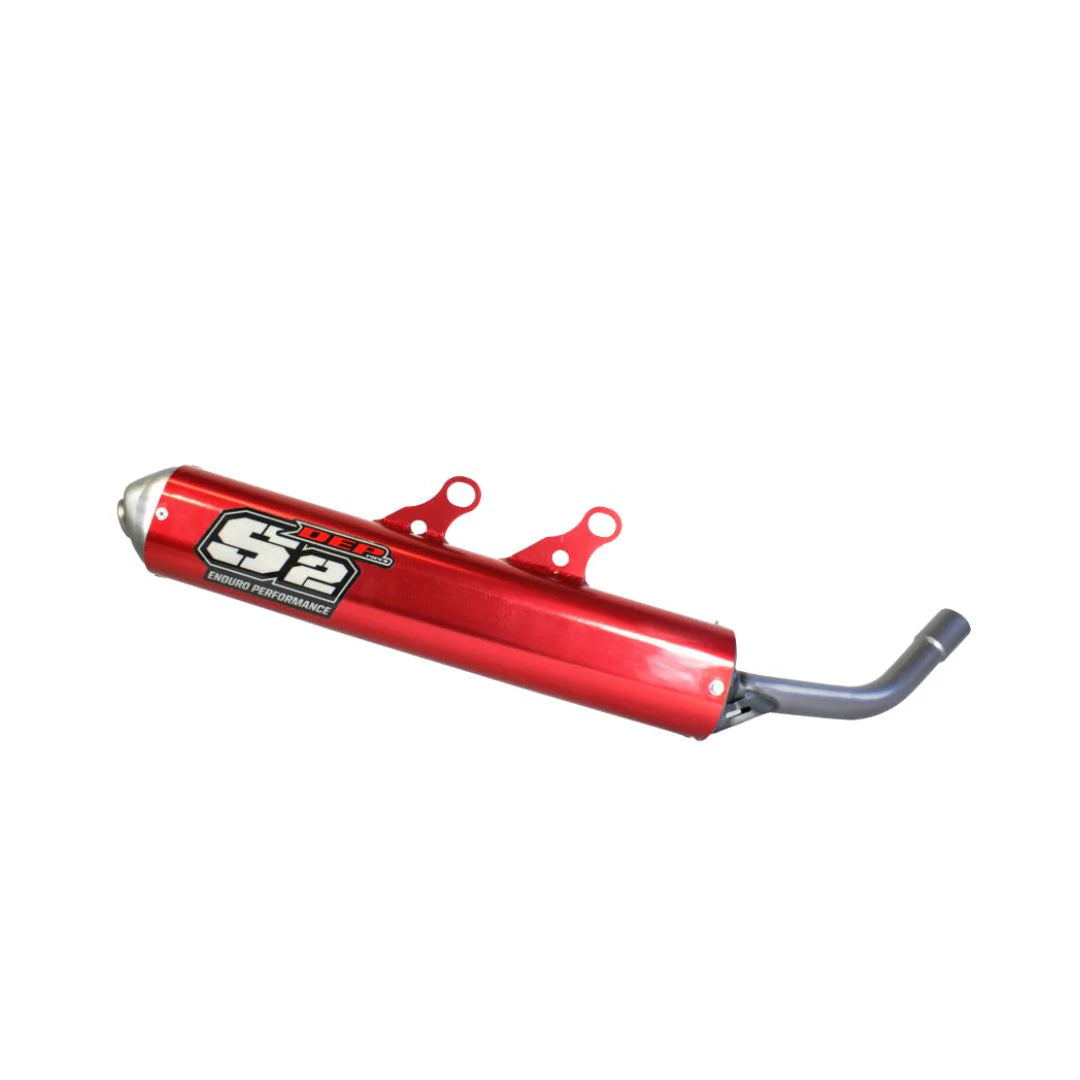 BETA RR250 RR300 DEP PIPE EXHAUST SILENCER RED 2020 - 2024