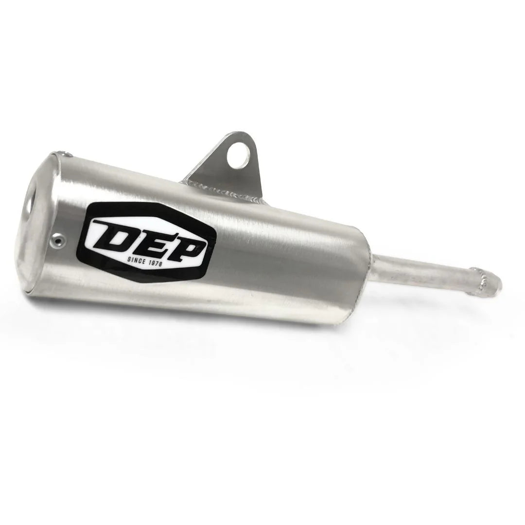 DEP SILENCER SILVER EXHAUST YAMAHA DT100