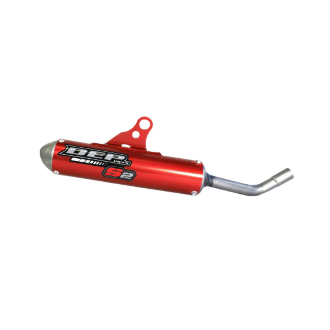 DEP EXHAUST - SILENCER - FANTIC 125 XX XX 125 2022 - 2025 RED