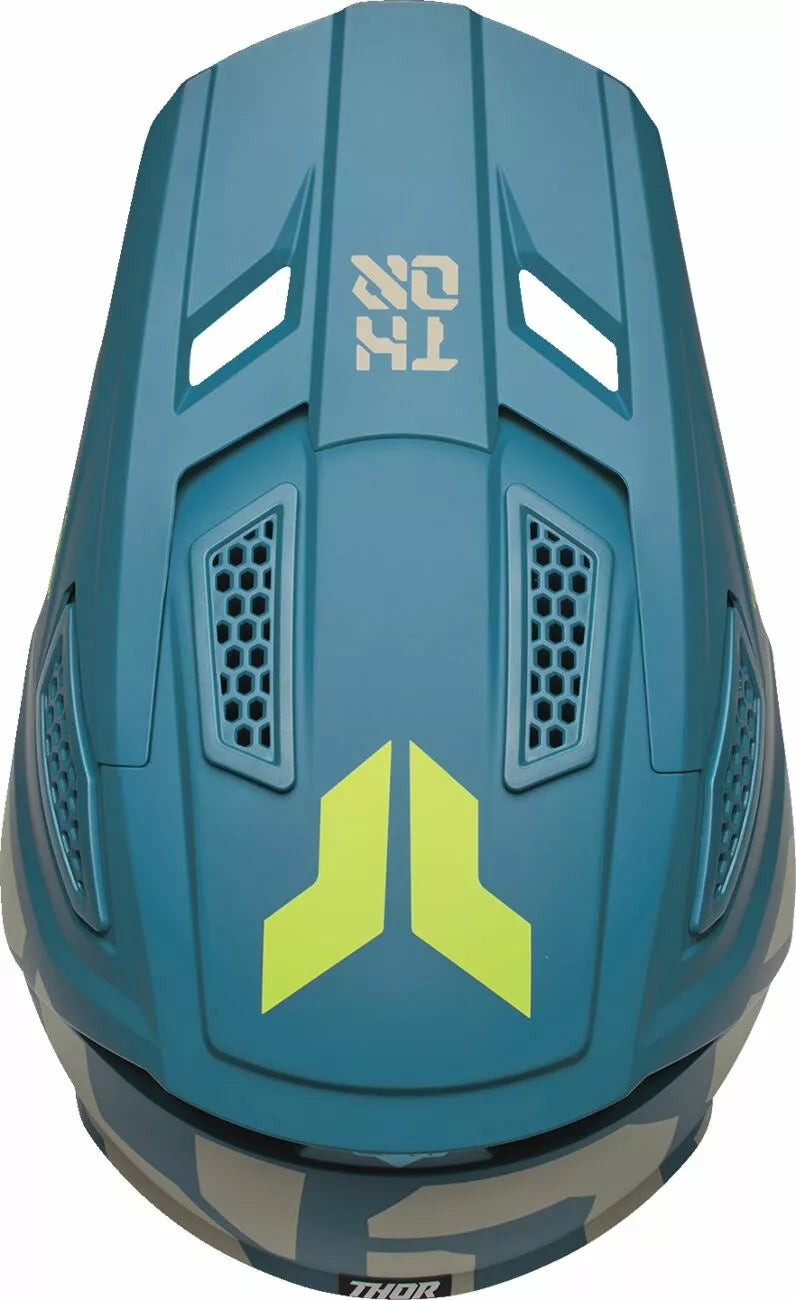 THOR Fleet Forge Helmet NEW 2025 Motocross Helmet YOUTH BLUE