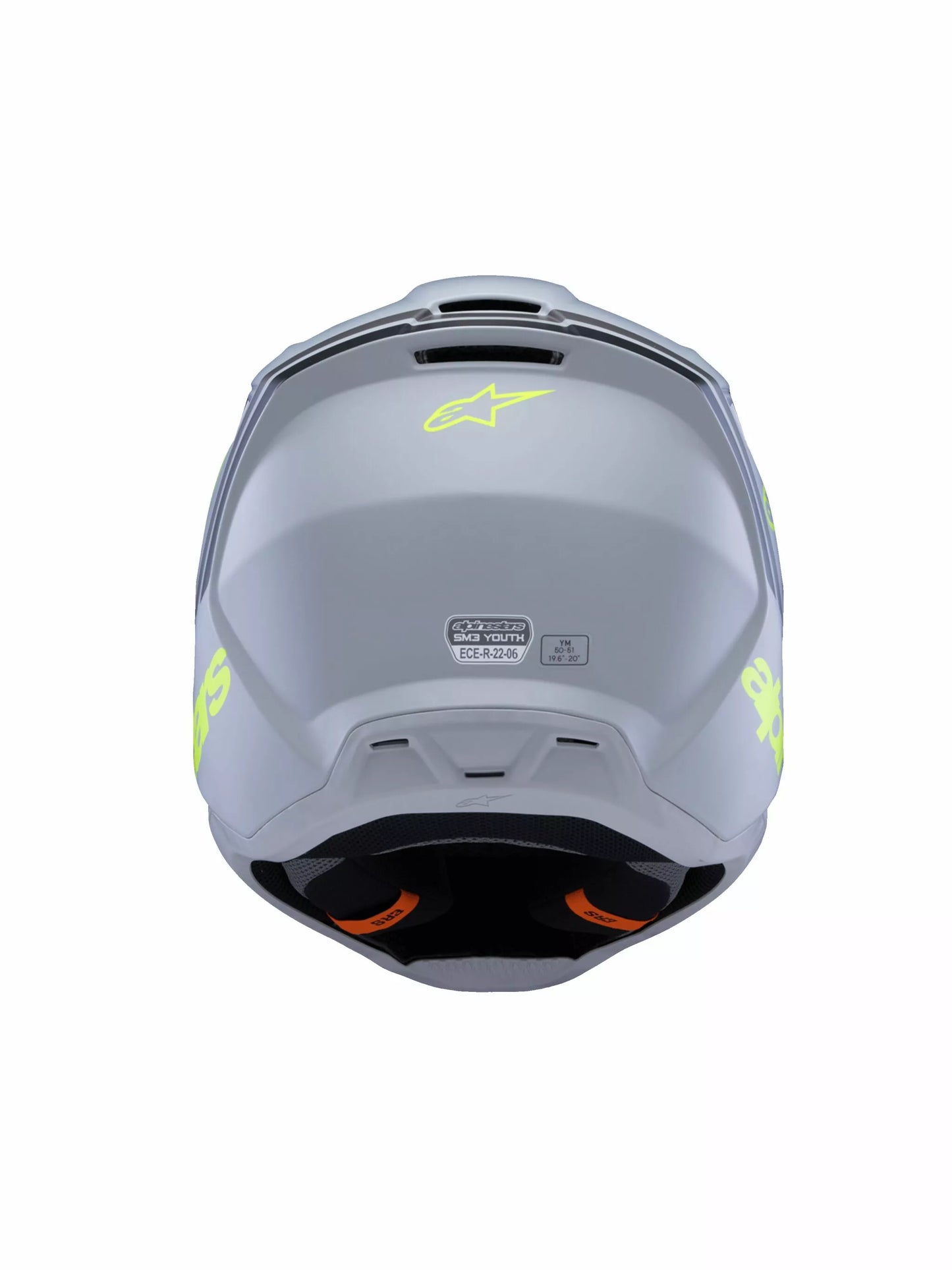 Alpinestars Supertech M3 Radium Helmet Youth Grey Black