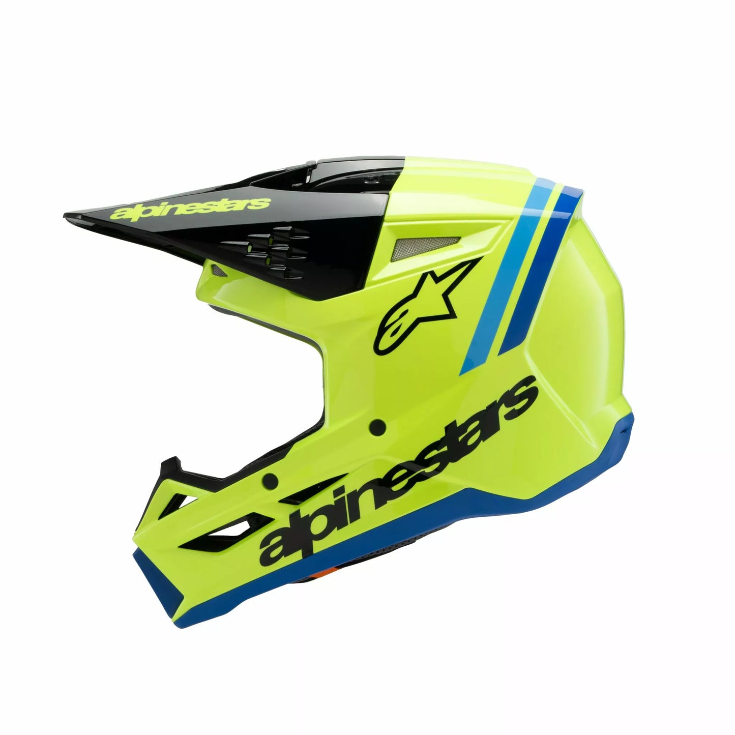 Alpinestars Supertech M3 Radium Helmet Youth Yellow Black