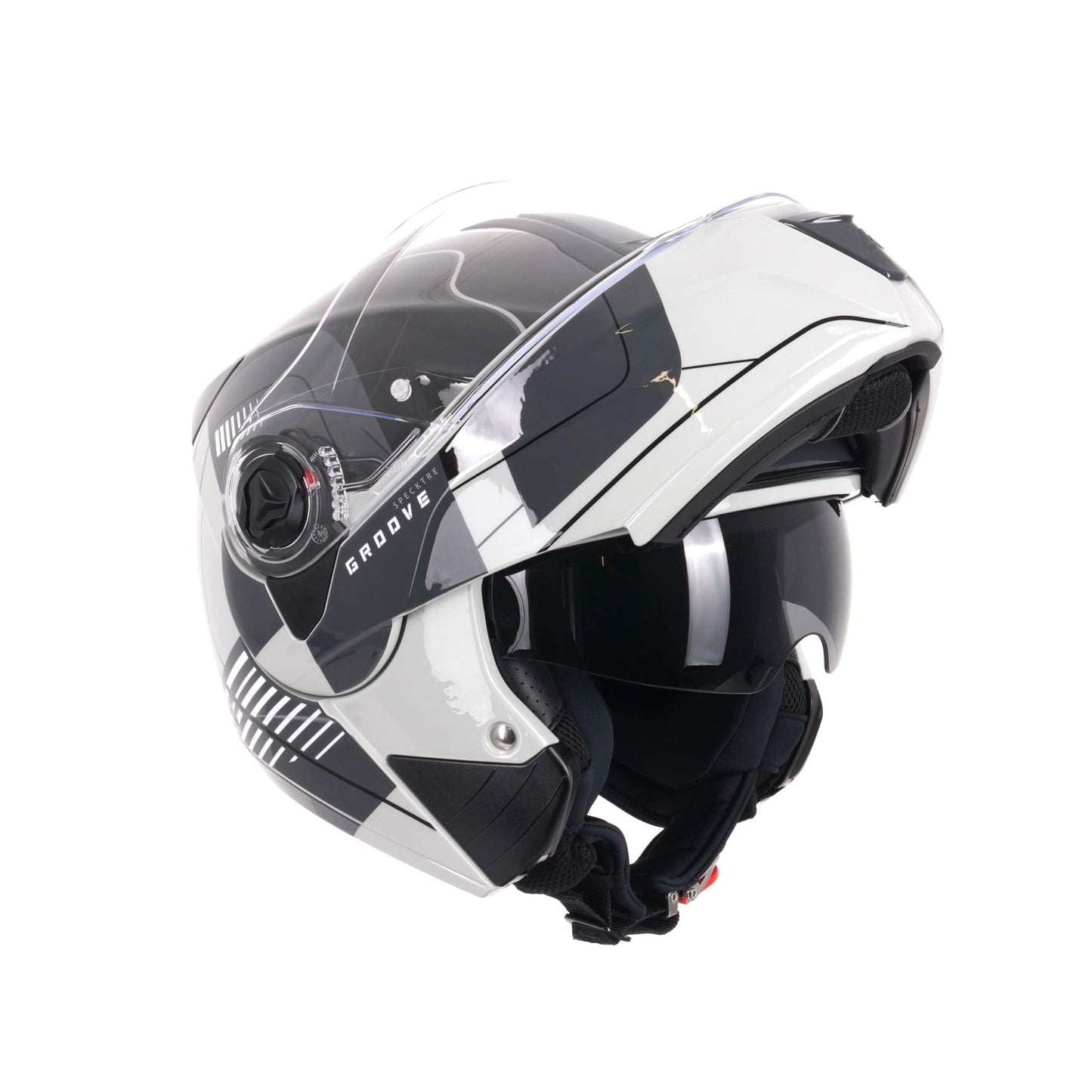Airoh Specktre Flip-Front Motorcycle Helmet Flip Up Grey