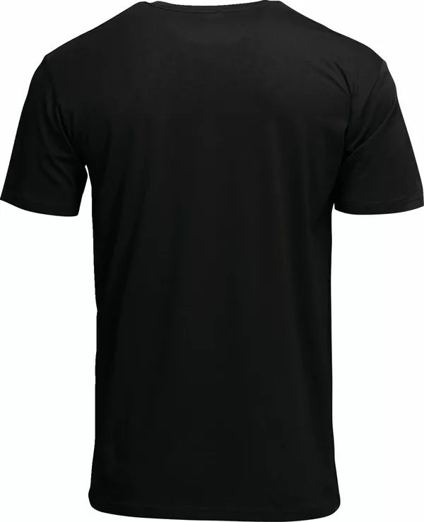 Thor Stamped Casual T-Shirt Black / White Motocross