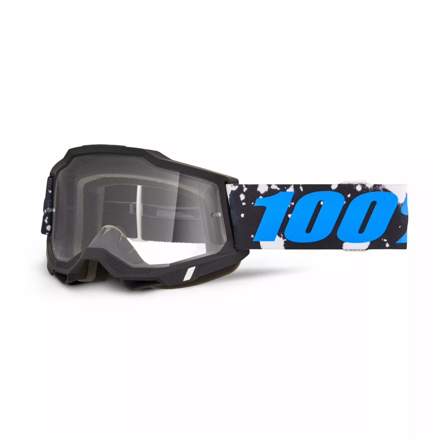 100% Accuri 2 Goggle Blue Black Clear