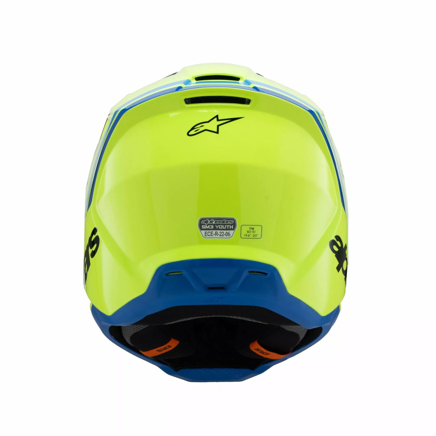 Alpinestars Supertech M3 Radium Helmet Youth Yellow Black