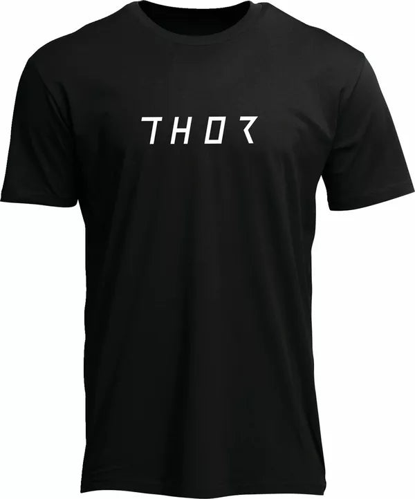 Thor Stamped Casual T-Shirt Black / White Motocross