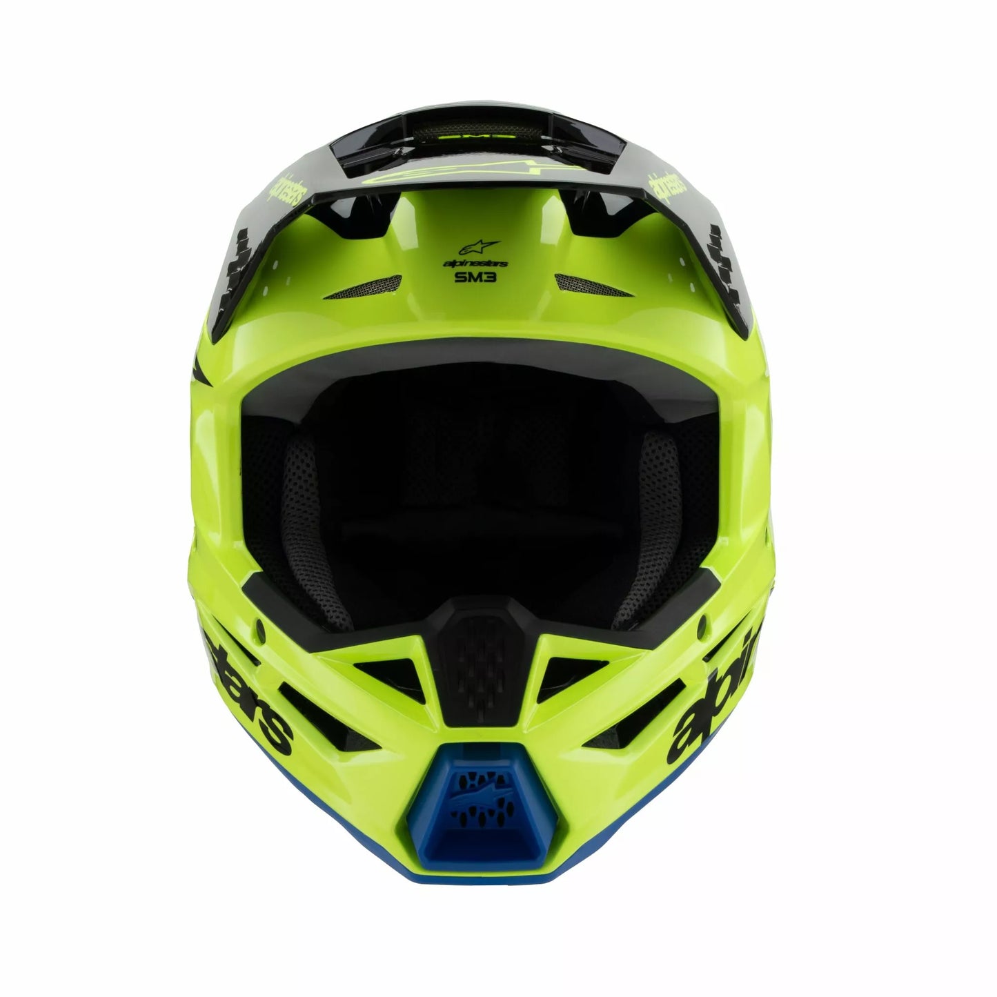 Alpinestars Supertech M3 Radium Helmet Youth Yellow Black