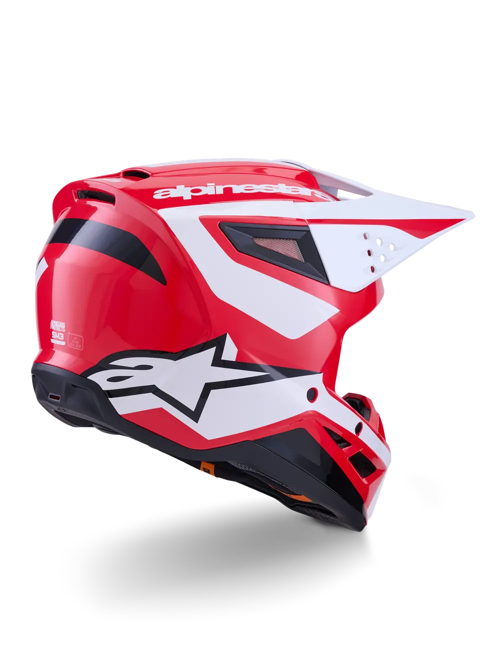 Alpinestars SM3 Heat Helmet Adult Red/White