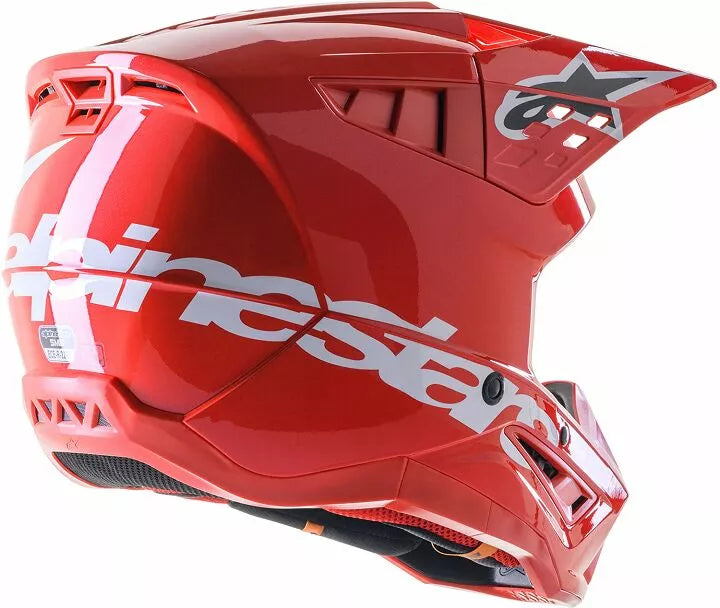 Alpinestars Supertech M5 Corp Helmet Red Adult