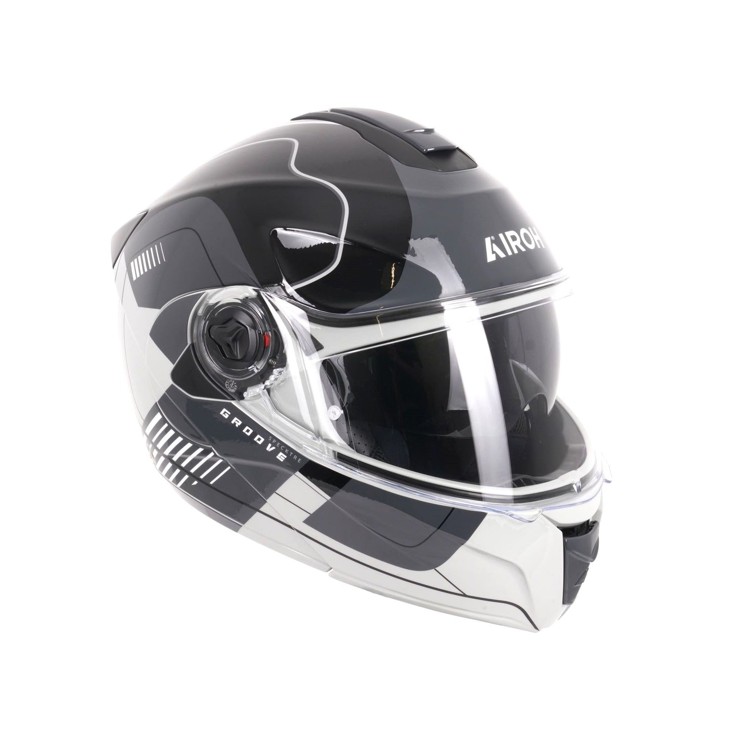 Airoh Specktre Flip-Front Motorcycle Helmet Flip Up Grey