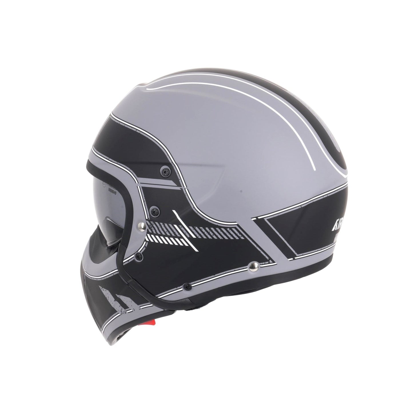 Airoh J110 Motorcycle Helmet Composite Carbon Raster Black Matt