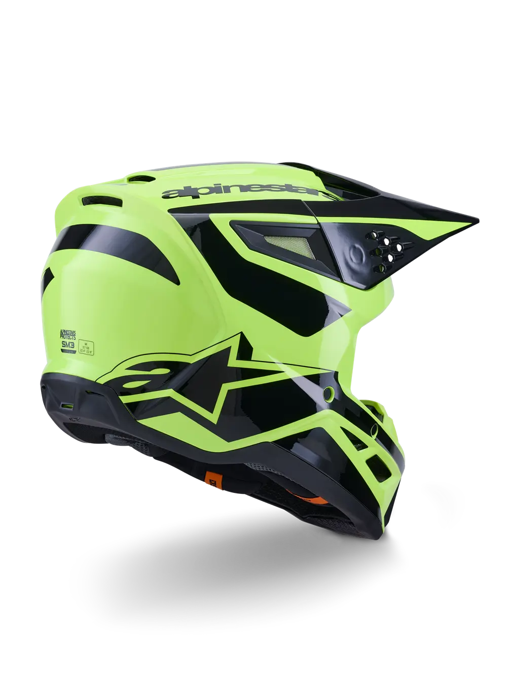 Alpinestars SM3 Heat Helmet Adult Yellow/Black