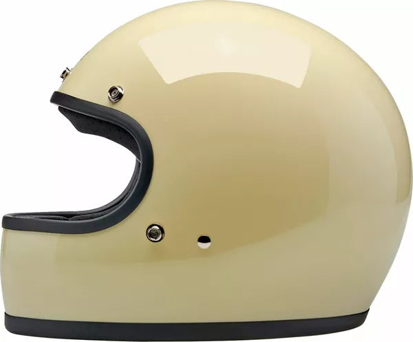Gringo ECE R22.06 Helmet - Gloss Vintage White