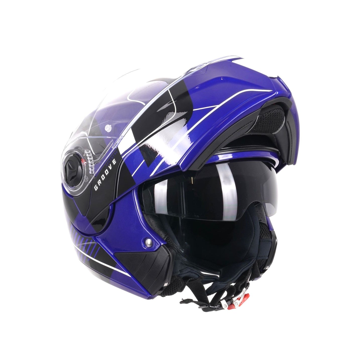 Airoh Specktre Flip-Front Motorcycle Helmet Flip Up Blue
