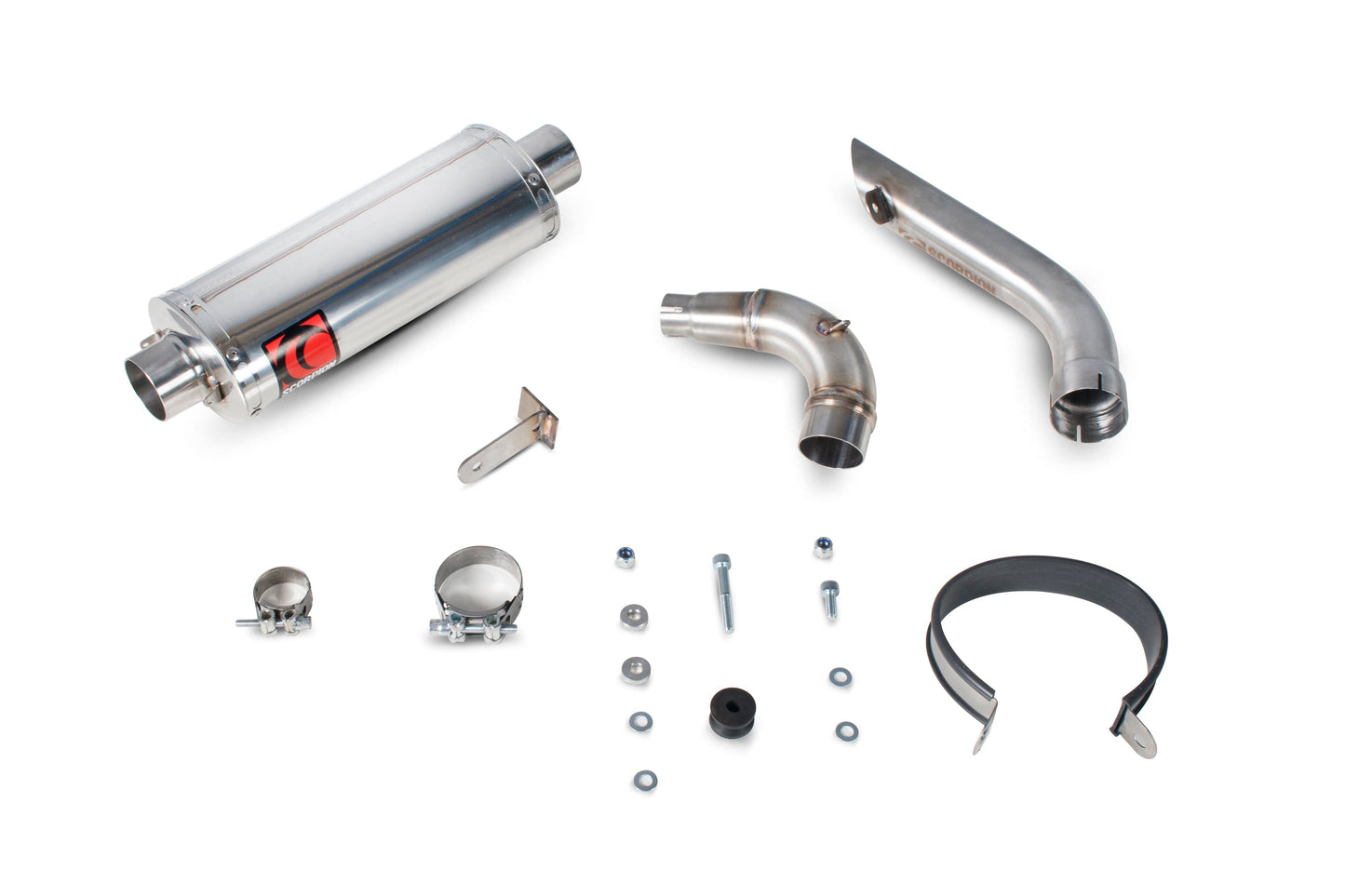 Aprilia RS4 125 Underbelly Slip-on - Stainless Steel Sleeve - Scorpion Exhaust