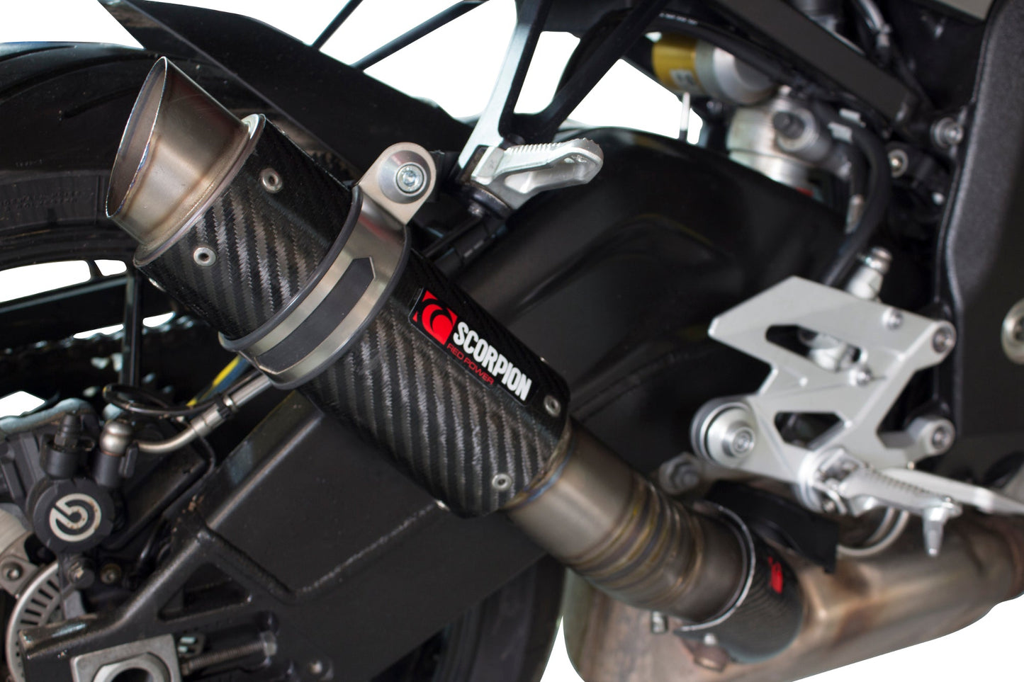 BMWS1000 R (2014-16) / S1000 RR (2009-14)RP1-GP Slip-on -Titanium Sleeve - Titanium Sleeve - Scorpion Exhaust