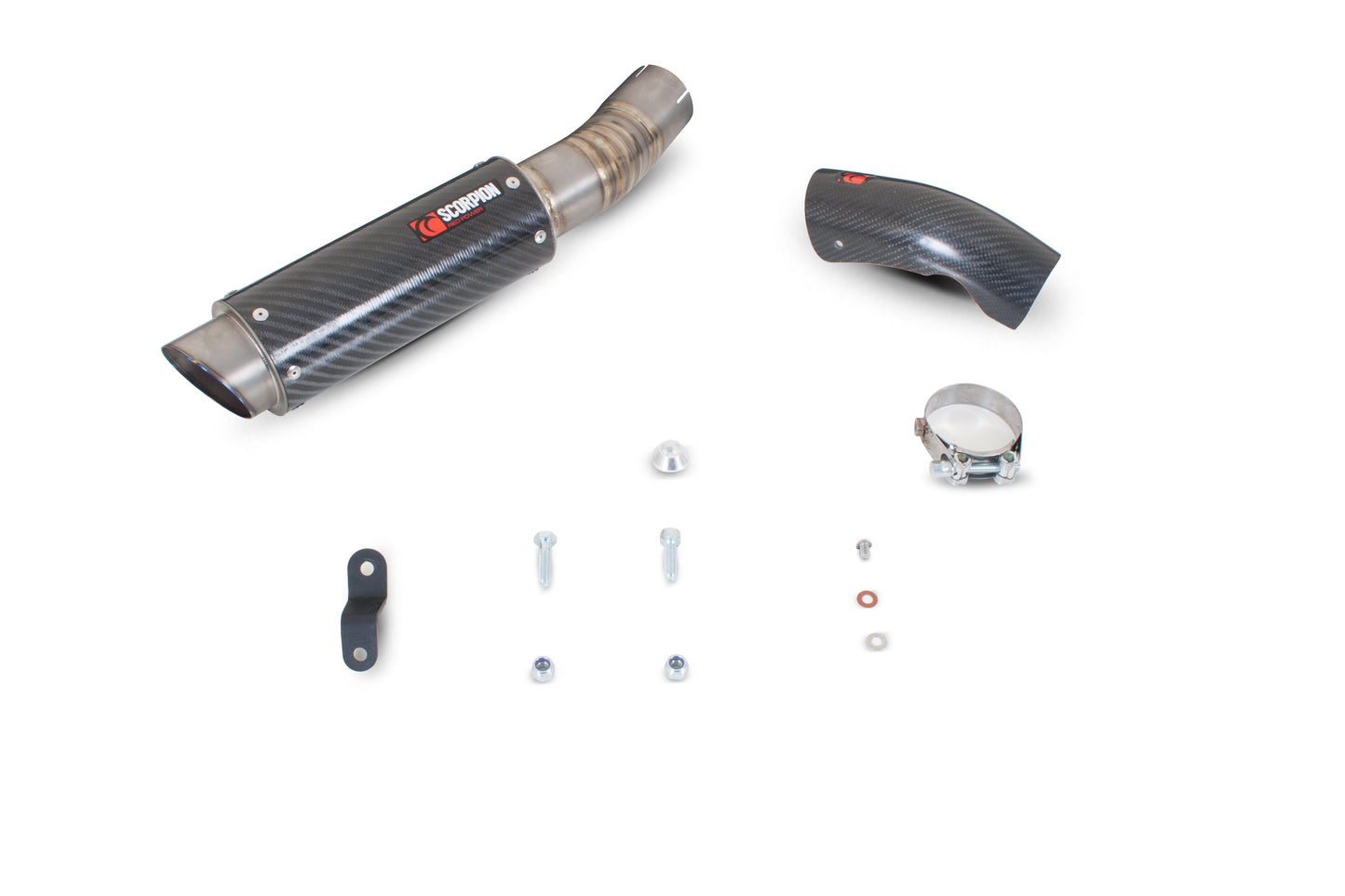 BMWS1000 R (2014-16) / S1000 RR (2009-14)RP1-GP Slip-on - Carbon Fibre Sleeve - Scorpion Exhaust