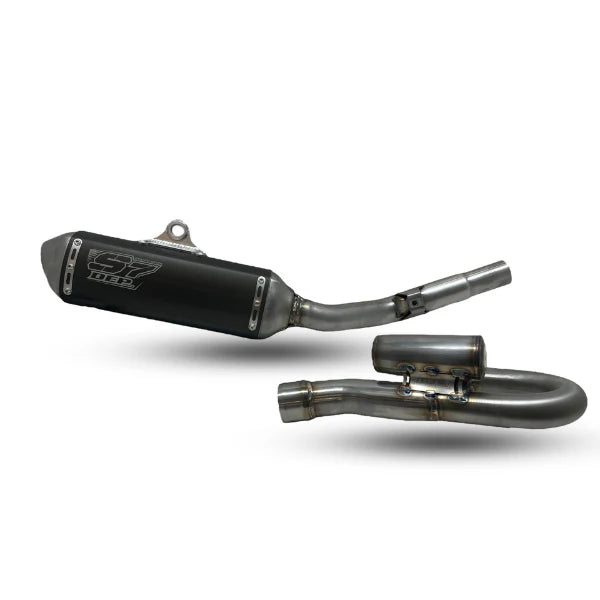 DEP EXHAUST SHORTY SILENCER FULL SYSTEM KAWASAKI KXF250 KXF 250 2021 - 2024