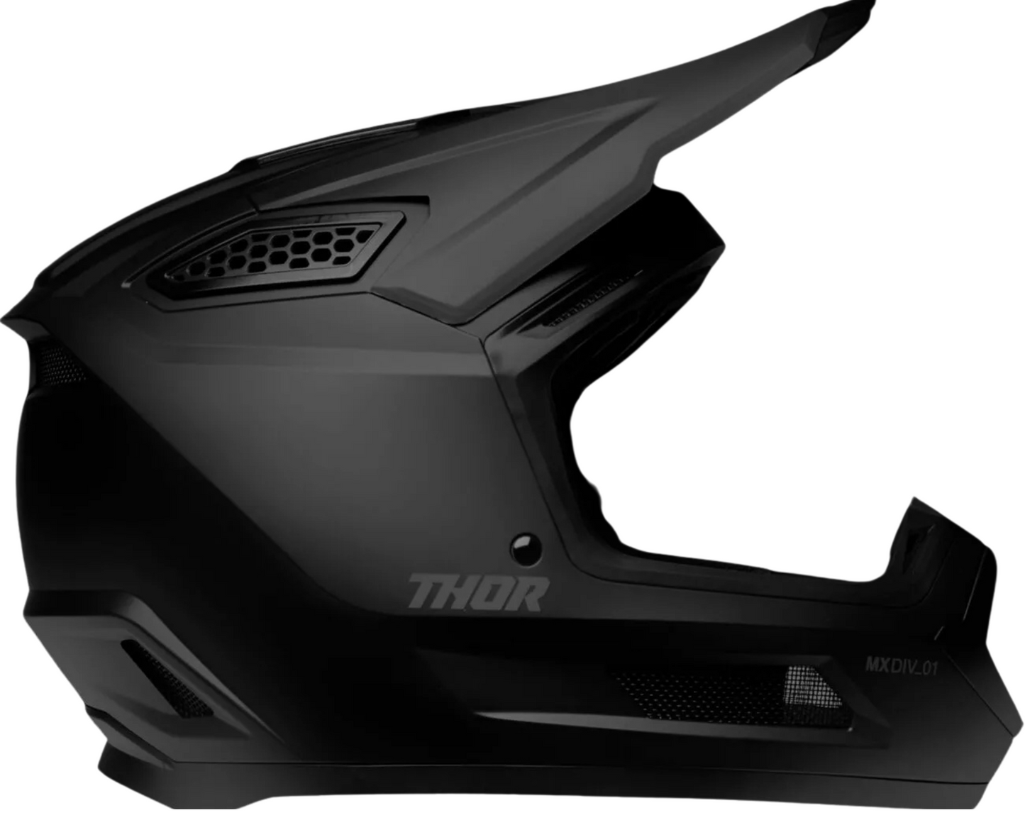 THOR Fleet Blackout Helmet NEW 2025 Motocross Helmet YOUTH BLACK