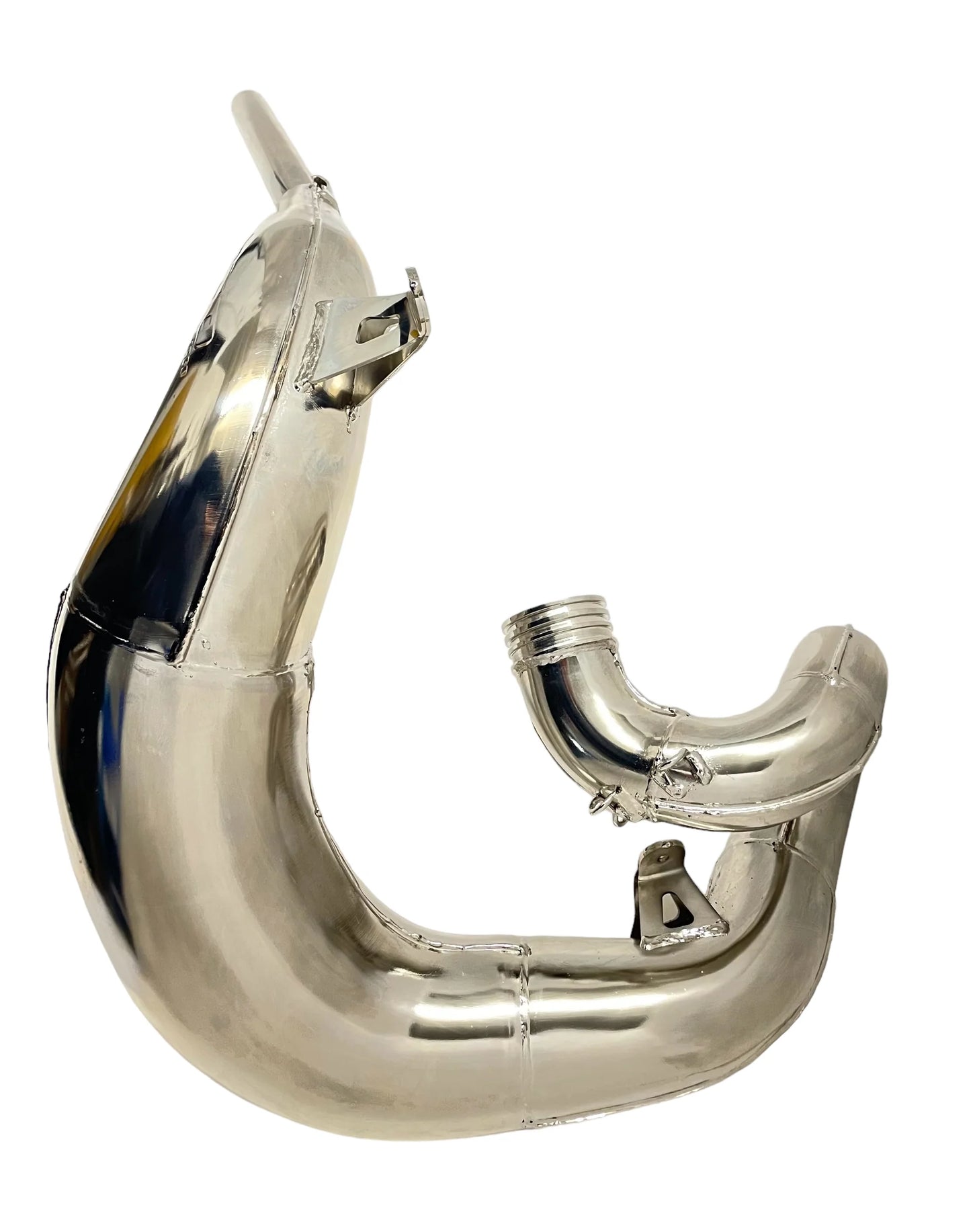 DEP EXHAUST FRONT PIPE NICKEL KAWASAKI KX500 KX 500 1988 - 2004