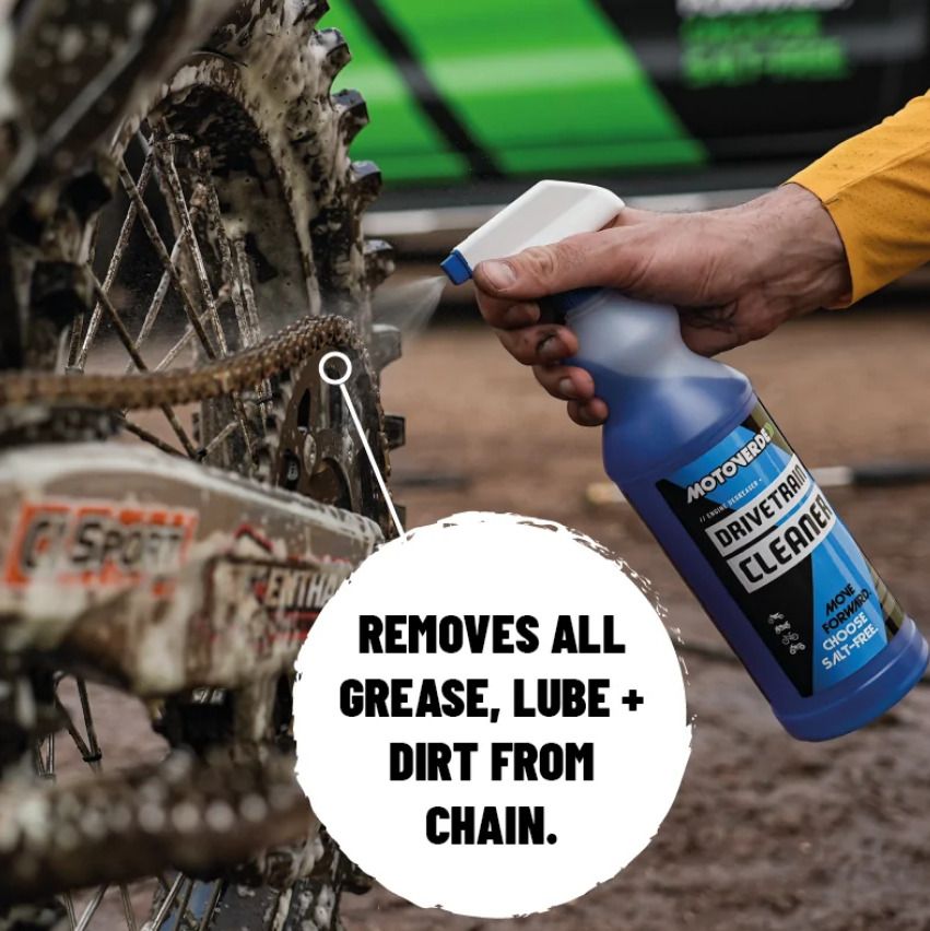 1L Motoverde Drivetrain Cleaner + Engine Degreaser Spray