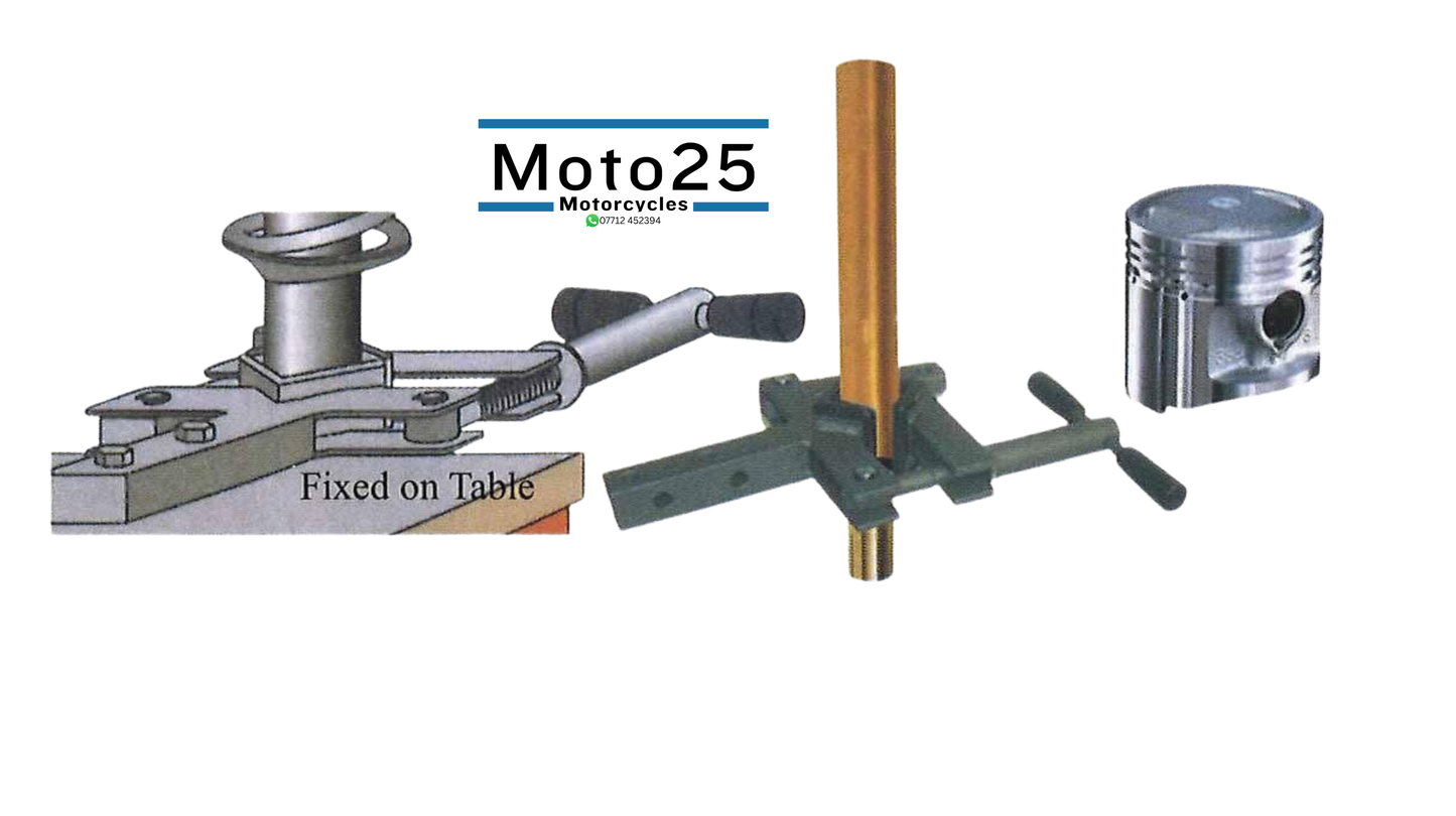 Motorcycle Front Fork Workshop Clamp / Vice Fork Seals Stand Motocross Enduro