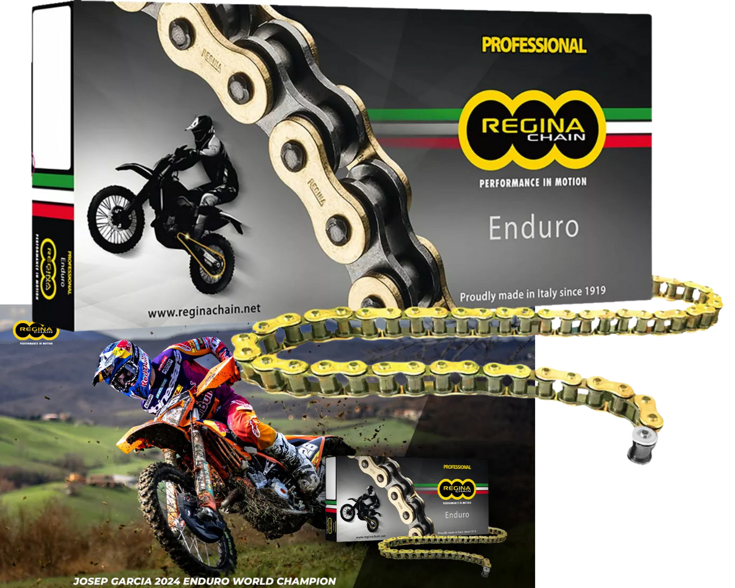 ENDURO 520 Chain Regina 520 ZSE Drive Chain 520 x 118L PERFORMANCE
