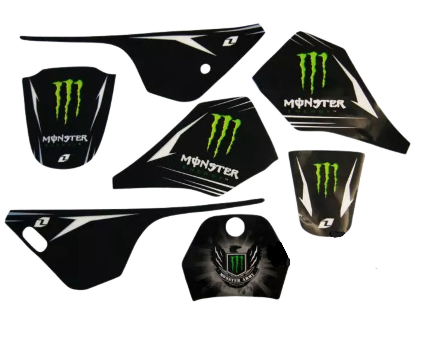 YAMAHA PW 80 90-14 Monster Graphics/Sticker/Decal Kit PW80