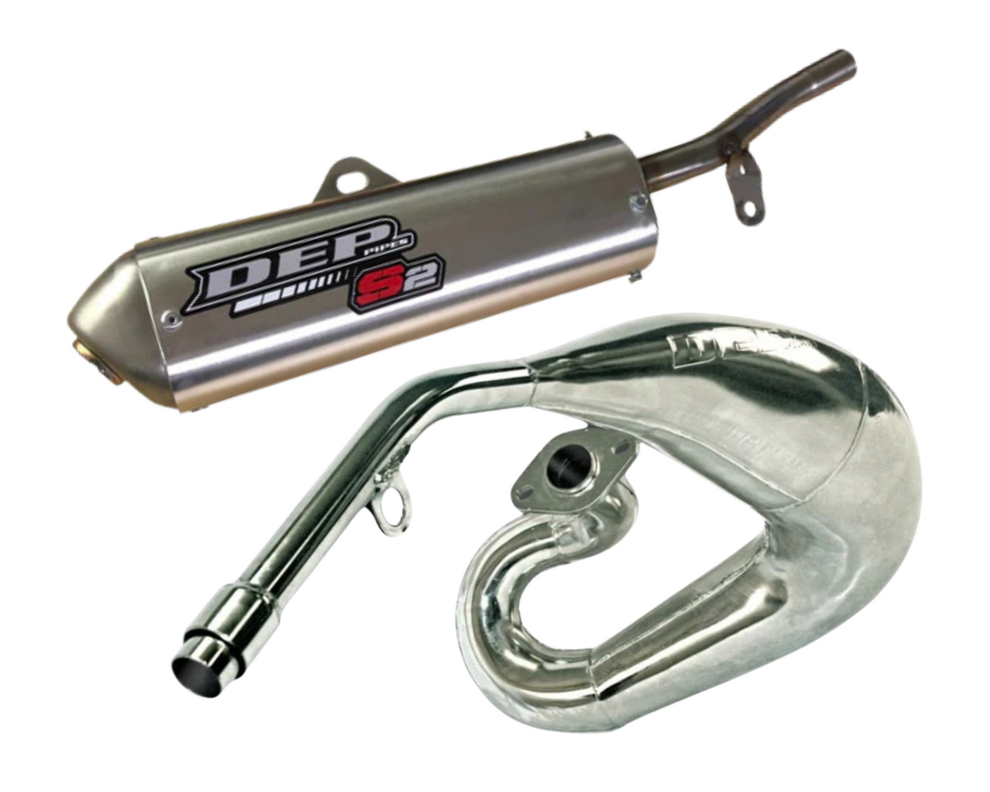 DEP COMPLETE EXHAUST SYSTEM SILENCER YAMAHA DT125R DTR125 1989 - 2003 DT125