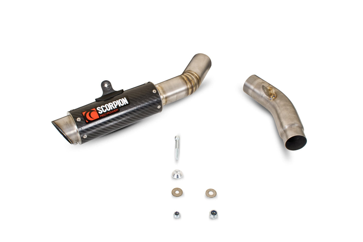 Kawasaki Z800 RP1-GP Slip-on - Carbon Fibre Sleeve - Scorpion Exhaust
